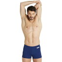 yz A[i Y n[tpcEV[c  Arena Swim Short Solid Mens Navy White