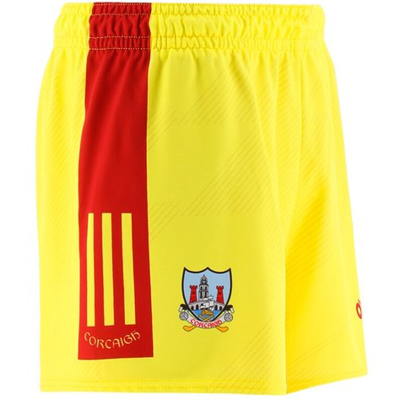 ̵ ˡ  ϡեѥġ硼 ܥȥॹ Cork Training Short Senior Lemon/Red