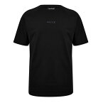 【送料無料】 ニッチェ ロンドン メンズ Tシャツ トップス Mens Adra T-Shirt - Black Black