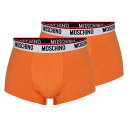 【送料無料】 モスキーノ メンズ ブリーフパンツ アンダーウェア Moschino U Briefs Sn41 Orange