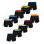 【送料無料】 レークーパー メンズ ボクサーパンツ アンダーウェア cooper 10 pack Hipster trunk Mens Black Brt W/B