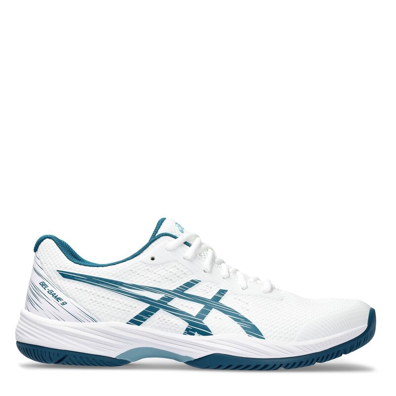 【送料無料】 アシックス メンズ スニーカー シューズ Gel-Game 9 Men 039 s Tennis Shoes White/Restful T