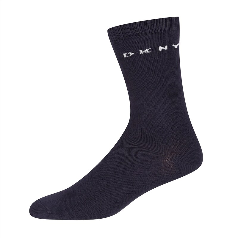 ダナ・キャラン 【送料無料】 ダナ キャラン ニューヨーク レディース 靴下 アンダーウェア DKNY Paige Sock 3pack Womens Midnight Navy