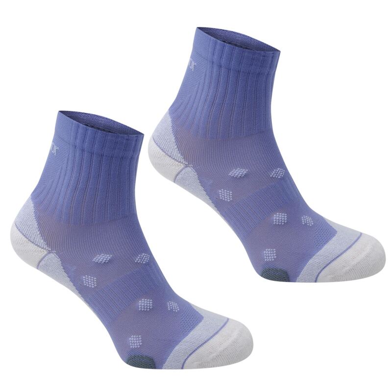 yz J}[ fB[X C A_[EFA 2 pack Running Socks Ladies Lilac