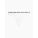 【送料無料】 カルバンクライン レディース パンツ アンダーウェア Modern Cotton Lace Thong White