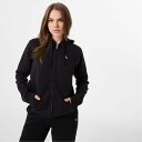 【送料無料】 ジャック ウィルス レディース パーカー・スウェット アウター Pheasant Logo Zip Hoodie Black