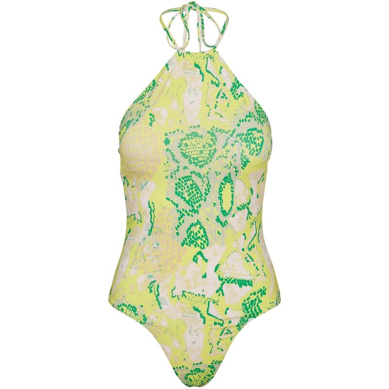 【送料無料】 ヴェロモーダ レディース 上下セット 水着 VM 1Pc Swimsuit Ld99 Limeade