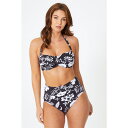 yz XgDfBI |[j fB[X gbv̂  Palm Print Multiway Bandeau Bikini Top None