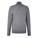 【送料無料】 テッドベーカー メンズ ニット・セーター アウター Ted Kurnle quarter Sn34 Grey-Marl