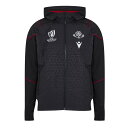 【送料無料】 マクロン メンズ パーカー スウェット アウター Georgia Rugby World Cup Hoodie 2023 Black