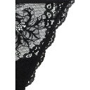 【送料無料】 ボス レディース パンツ アンダーウェア Boss Lace Thong Ld41 Black