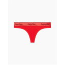 【送料無料】 カルバンクライン レディース パンツ アンダーウェア Thong Rouge
