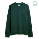 【送料無料】 ファーラー メンズ パーカー・スウェット アウター Tim Crew Sweatshirt Petrol Blue
