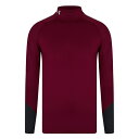 yz A_[A[}[ Y Vc gbvX ColdGear Mock Baselayer Mens Red