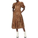 【送料無料】 テッドベーカー レディース ワンピース トップス Ted Leprd Md Dress Ld99 Black