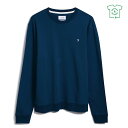 【送料無料】 ファーラー メンズ パーカー・スウェット アウター Farah Fulwood Crew Sn99 401 Gulf Blue