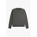 【送料無料】 フレッドペリー メンズ パーカー・スウェット アウター Crew Neck Sweatshirt Field Green 638