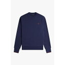 【送料無料】 フレッドペリー メンズ パーカー・スウェット アウター Crew Neck Sweatshirt French Navy U19