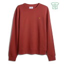 【送料無料】 ファーラー メンズ パーカー・スウェット アウター Tim Crew Sweatshirt Crimson