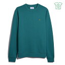【送料無料】 ファーラー メンズ パーカー・スウェット アウター Tim Crew Sweatshirt Mallard Green