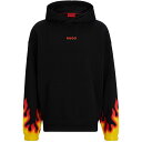 【送料無料】 フューゴ メンズ パーカー・スウェット アウター Hugo Droma OTH Sn41 Black 001