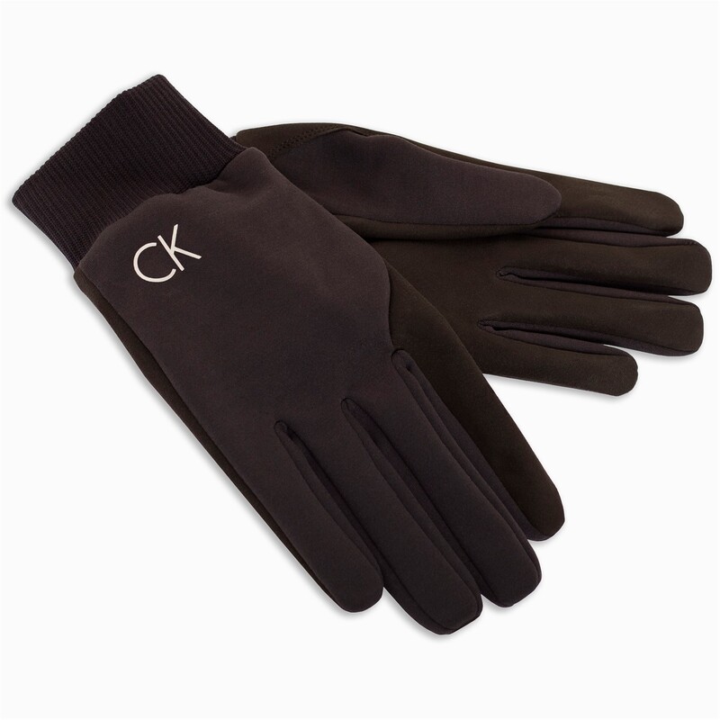 【送料無料】 カルバンクラインゴルフ メンズ 手袋 アクセサリー Golf Winter Glove Black