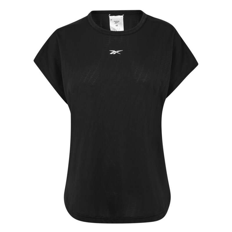 【送料無料】 リーボック レディース Tシャツ トップス Perforate Tee Ld99 Black