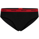 【送料無料】 フューゴ レディース パンツ アンダーウェア Regular Rise Brief Black/Red