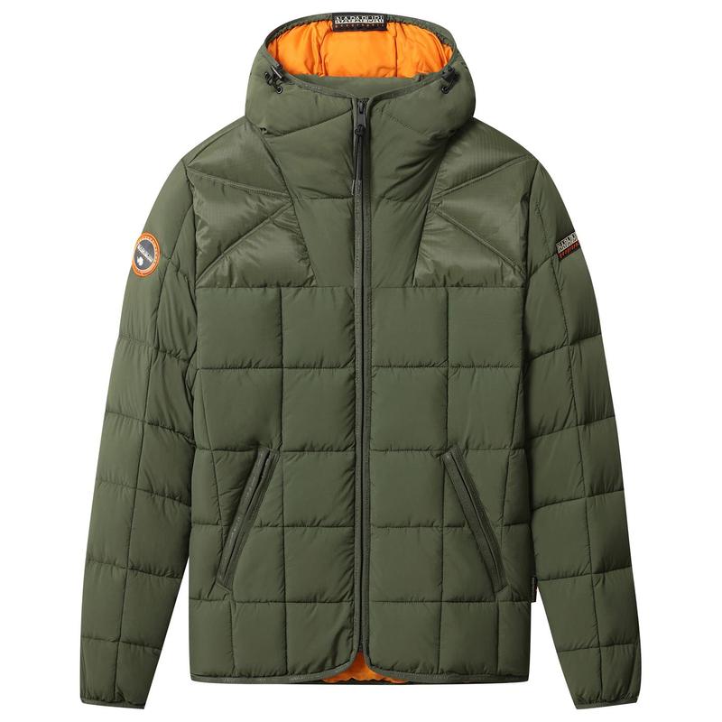 ナパピリ メンズ ジャケット・ブルゾン アウター Ariel Padded Jacket Green DepthGE41