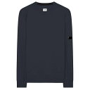 【送料無料】 シーピーカンパニー メンズ ニット・セーター アウター Heavyweight Lens Sweatshirt Total Eclipse