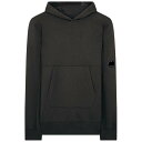 【送料無料】 シーピーカンパニー メンズ ニット・セーター アウター Diagonal Raised Fleece Hoodie Black
