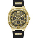 yz QX Y rv ANZT[ Guess DUKE Watch GW0641G2 Gold and Black