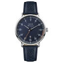 yz WbN EBX Y rv ANZT[ Mens Jack Wills Acland Watch Silver and Blue