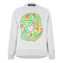 【送料無料】 ビリオネアボーイズクラブ メンズ パーカー・スウェット アウター BBC Helmet Heat Swt Sn34 Heather Grey