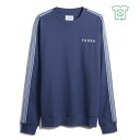 【送料無料】 ファーラー メンズ パーカー・スウェット アウター Farah Cortina Ls Swt Sn99 Steel Blue