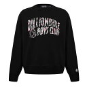 【送料無料】 ビリオネアボーイズクラブ メンズ パーカー・スウェット アウター Camo Arch Sweatshirt BLACK
