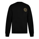 【送料無料】 ヴェルサーチ メンズ パーカー・スウェット アウター VJC Embr Lg Swtshrt Sn34 Black/Gold