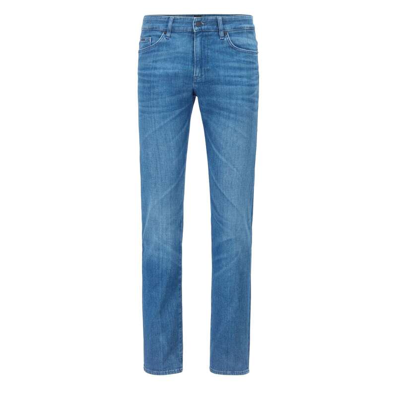 【送料無料】 ボス メンズ デニムパンツ ジーンズ ボトムス Slim Delaware Jeans Medium Blue 420