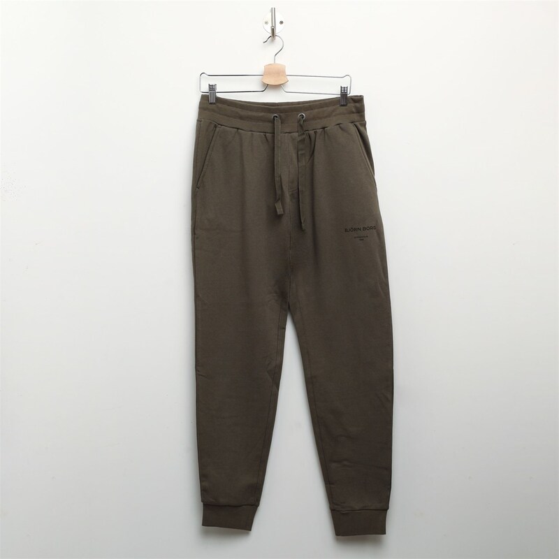 【送料無料】 ビヨン ボルグ メンズ カジュアルパンツ ボトムス Borg Logo Jog Pants Grey