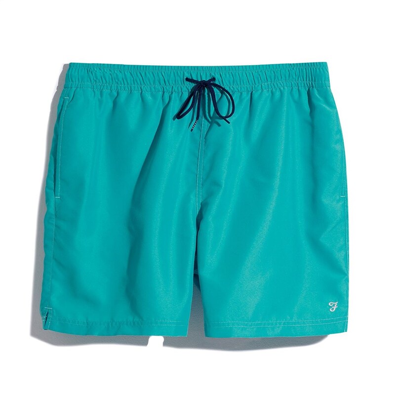 【送料無料】 ファーラー メンズ ハーフパンツ・ショーツ 水着 Farah Owen Plain Swm Sn99 Real Teal