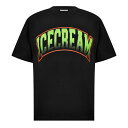 【送料無料】 アイスクリーム メンズ Tシャツ トップス IC COLLEGE T Sn42 BLACK