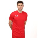  カストル メンズ Tシャツ トップス Training T-Shirt Red