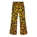 【送料無料】 マルニ メンズ カジュアルパンツ ボトムス X Carhartt Floral Print Trousers Mfy70 Sunflo