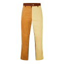 【送料無料】 マルニ メンズ カジュアルパンツ ボトムス X Carhartt Colour Block Trousers 00M37 Tobacc