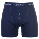 カルバン・クライン 【送料無料】 カルバンクライン メンズ ボクサーパンツ アンダーウェア Boxer Briefs (x1) Navy