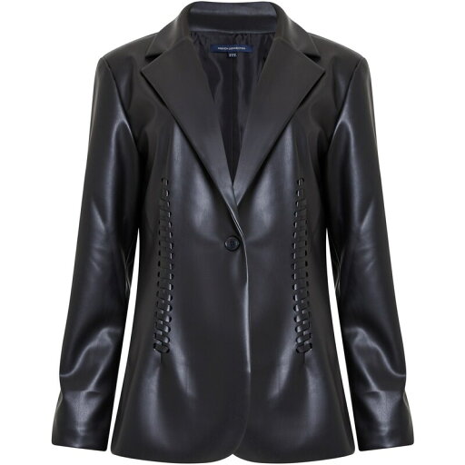 【送料無料】 フレンチコネクション レディース ジャケット・ブルゾン ブレザー アウター FC Crolenda Blazer Ld34 01-Blackout 【送料無料】 フレンチコネクション レディース ジャケット・ブルゾン ブレザー アウター FC Crolenda Blazer Ld34 01-Blackout
