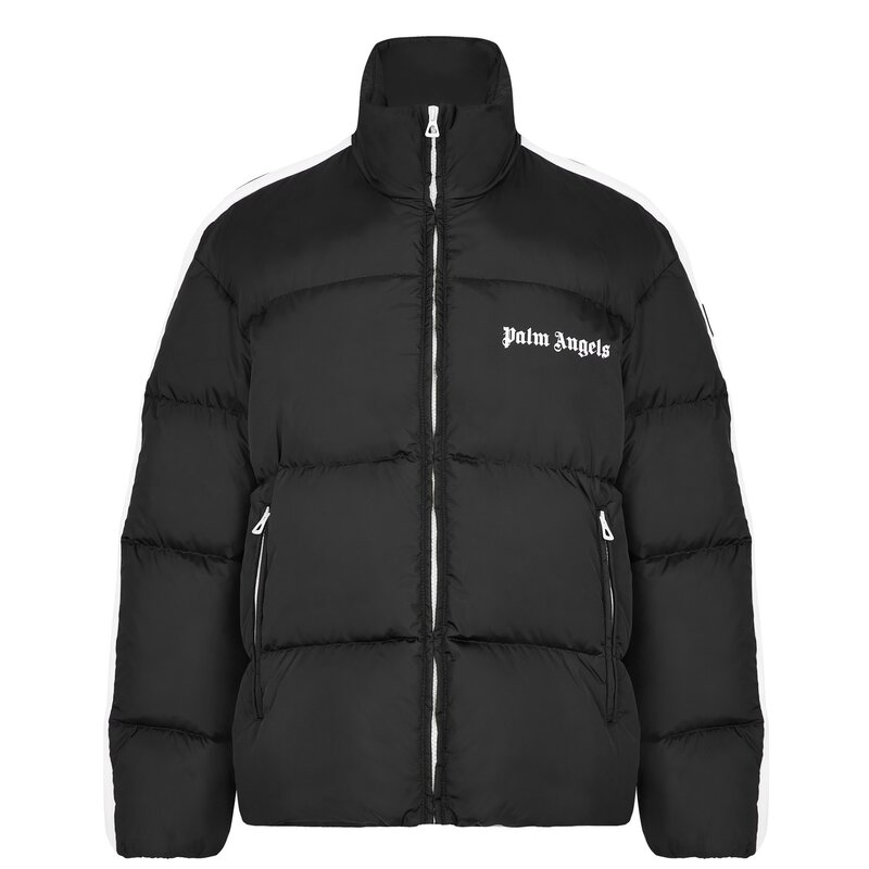 【送料無料】 パーム エンジェルス レディース ジャケット ブルゾン ダウンジャケット アウター Track Down Jacket Blk/Wht 1001