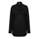 【送料無料】 ジ アティコ レディース ワンピース トップス Attico Mn Shirt Drs Ld41 Black
