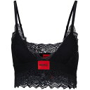 【送料無料】 フューゴ レディース パンツ アンダーウェア Lace Triangle Padded Bralette Black