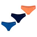【送料無料】 リーボック レディース パンツ アンダーウェア ThonAGATHA 3p Ld99 Navy/Orange/Blu